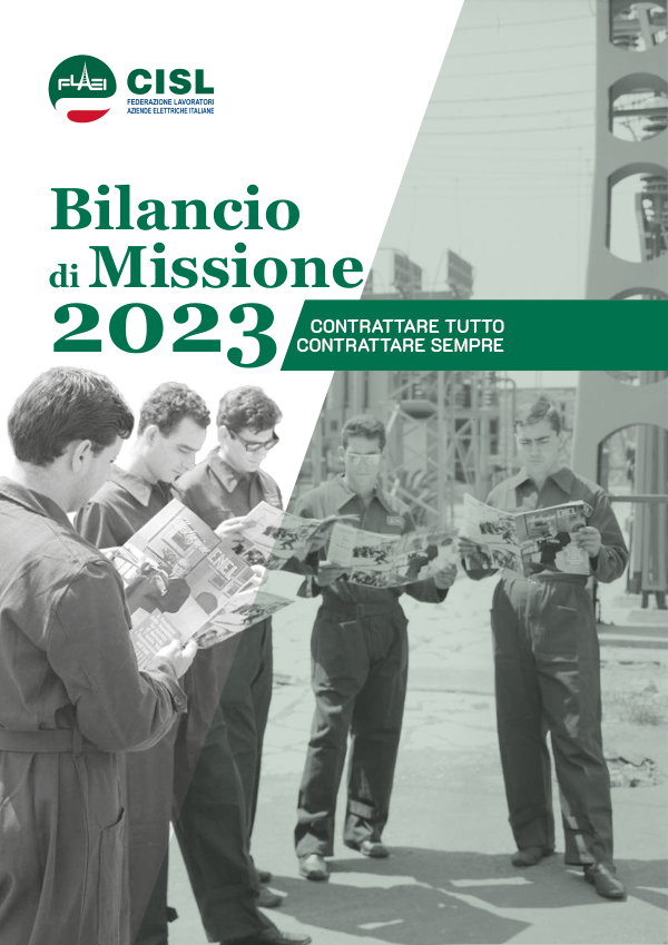 Copertina Bilancio di Missione 2023