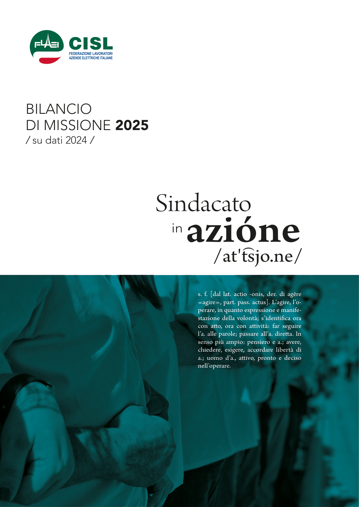 Copertina Bilancio di Missione 2025