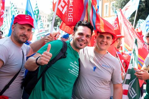 Manifestazione E-Distribuzione Roma, 20 Giugno 2025