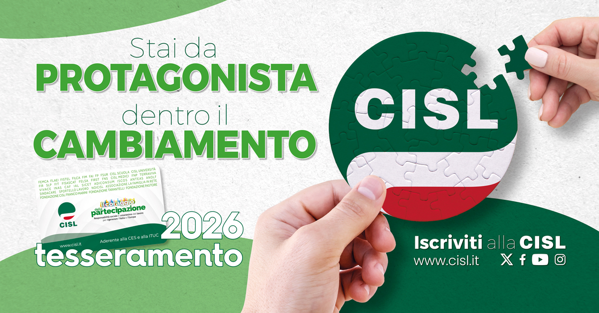 Tesseramento FLAEI CISL 2026