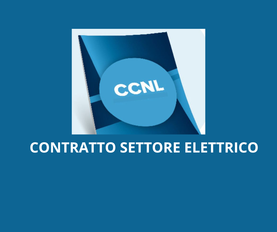 CONTRATTO SETTORE ELETTRICO