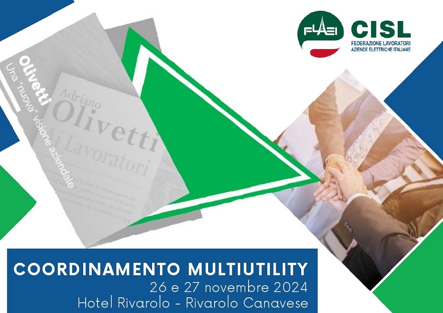 Riunione Coordinamento Multiutility del 26 e 27 novembre 2024.