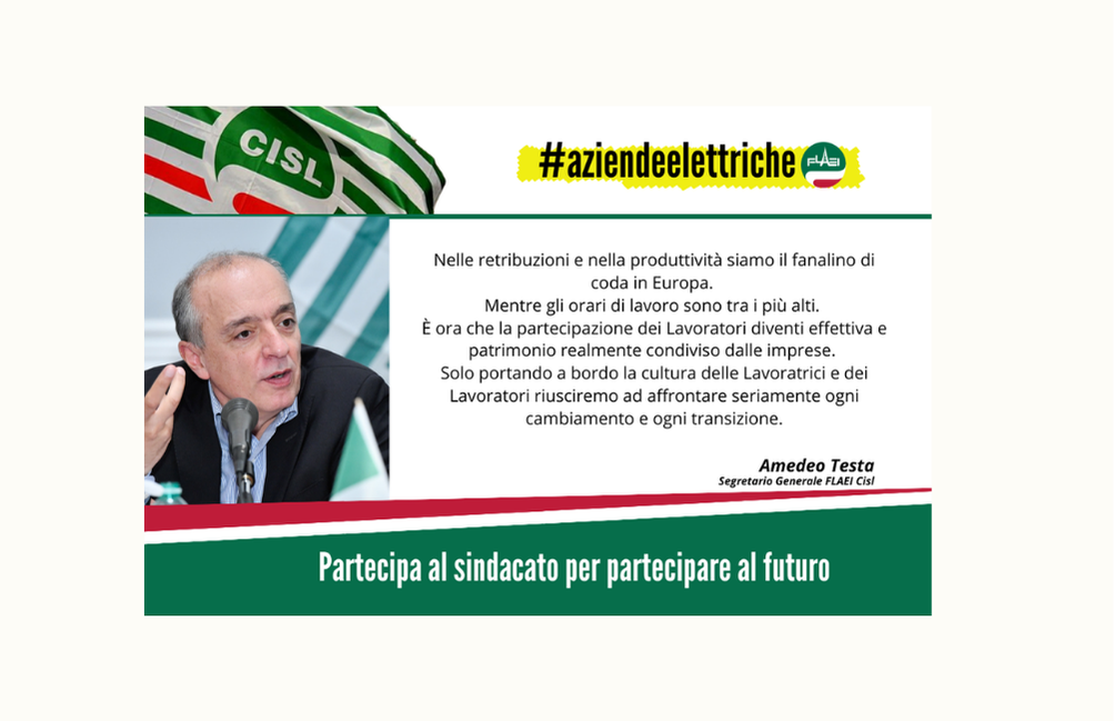 Il Sindacato è portatore di modernità