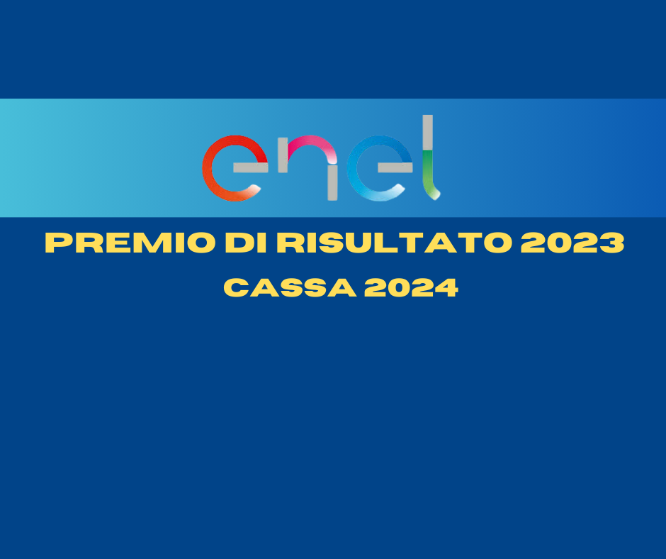 ENEL - Premio di Risultato 2023 cassa 2024
