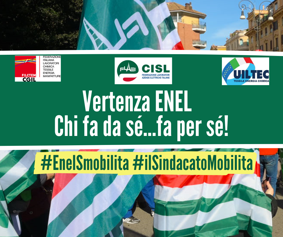 Vertenza ENEL -  Chi fa da sé fa per sé!