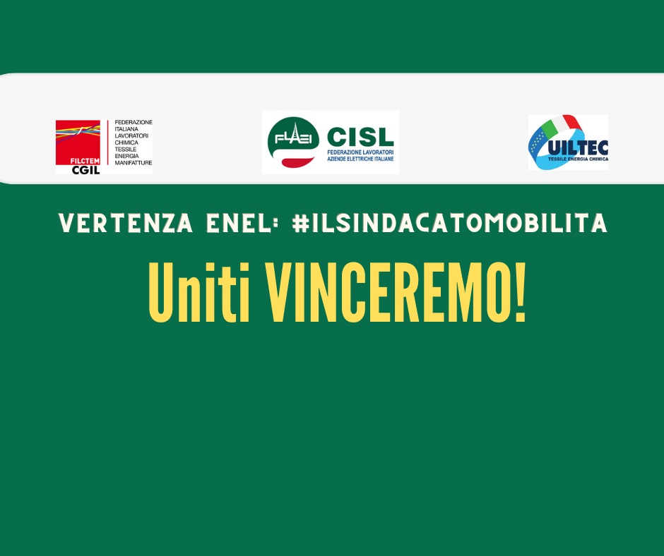 Vertenza ENEL: #ilSindacatoMobilita