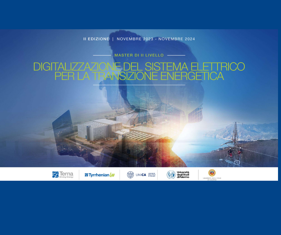 TERNA - Master di II livello Digitalizzazione del sistema elettrico per la Transizione energetica - Seconda edizione