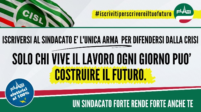 LE MODE PASSANO MA IL SINDACATO RESTA. LA SUA FORZA RENDE PIU' FORTI I DIRITTI DEI LAVORATORI.