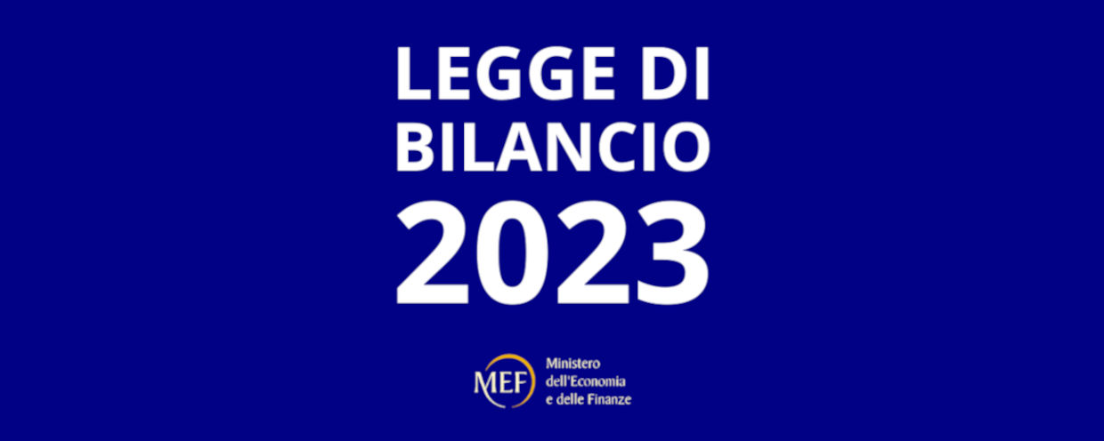 Legge di bilancio 2023