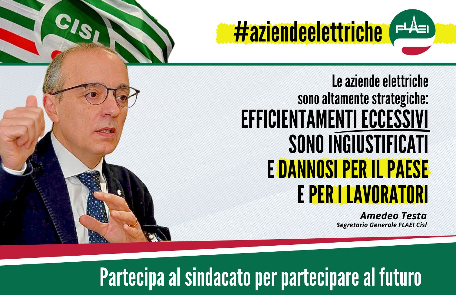 SINDACATO: IL REALISMO CHE SA GUARDARE AL FUTURO