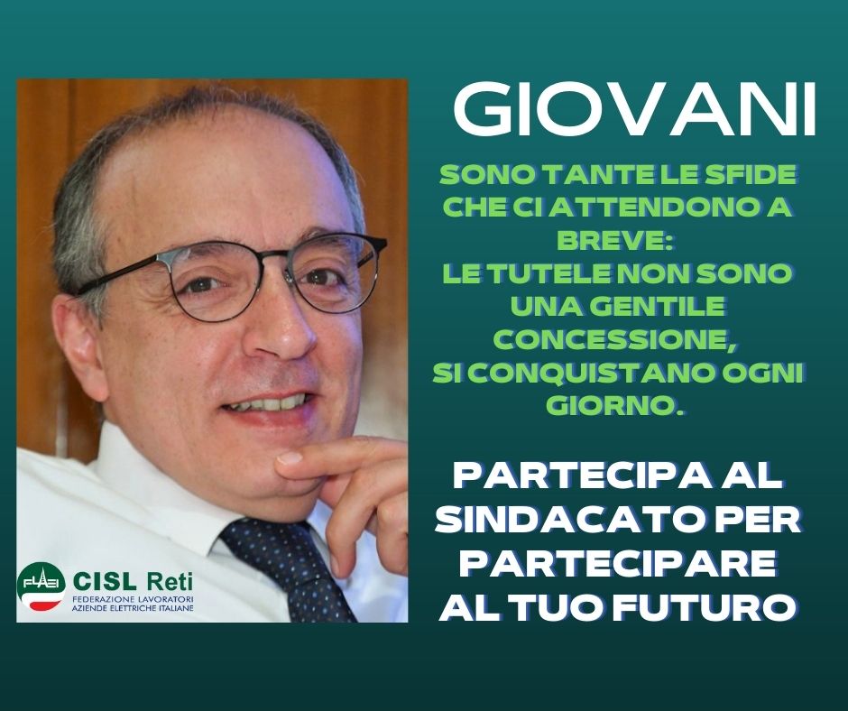 TU CHE SEI UN GIOVANE LAVORATORE