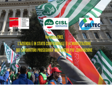 Vertenza ENEL - L'AZIENDA È IN STATO CONFUSIONALE E LA MOBILITAZIONE DEI LAVORATORI PROSEGUIRA' CON ANCOR PIU' CONVINZIONE