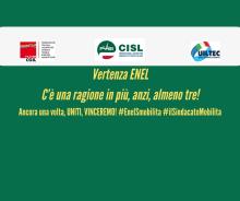 Vertenza ENEL- C'è una ragione in più, anzi, almeno tre!