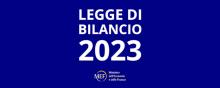 Legge di bilancio 2023