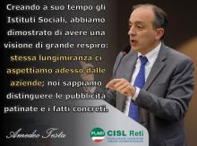 Benessere Aziendale: le nostre idee sono state vincenti. BASTA RISPARMIARE, LA SCOMMESSA E' INVESTIRE